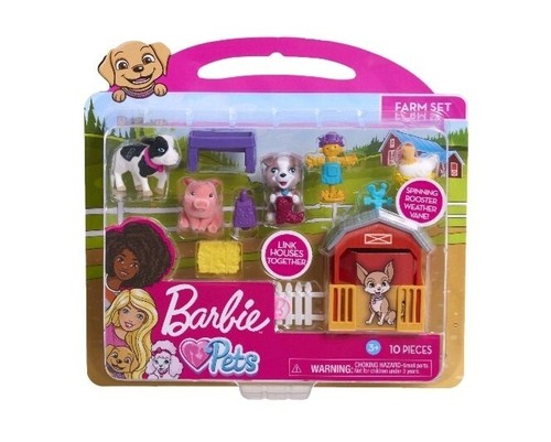barbie farm playset